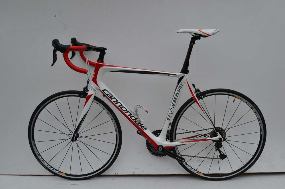 Kolarka Cannondale synapse 3x10 ultegra, mavic, carbon rama 58,polecam