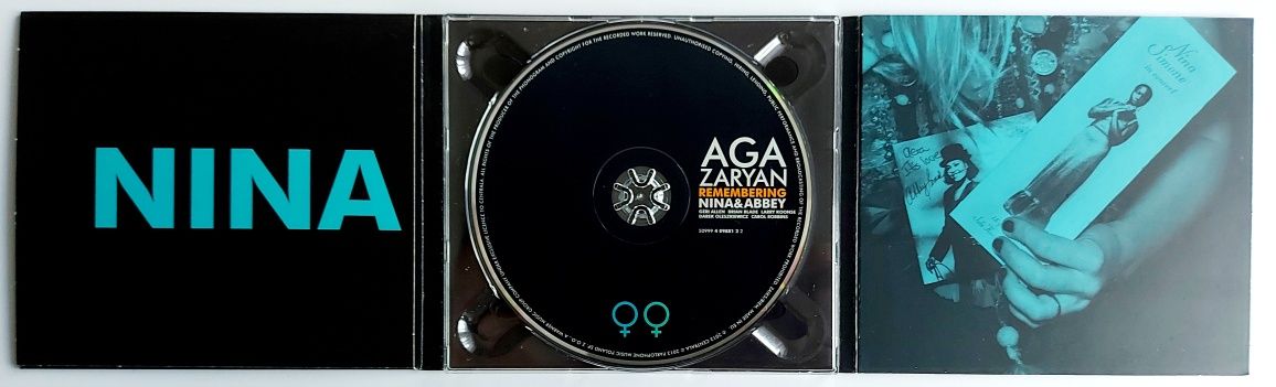 Aga Zaryan Remembering Nina & Abbey 2013r