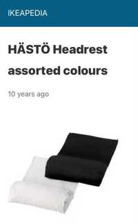 Apoio/Encosto cabeça Hästö Ikea branco (NOVO)