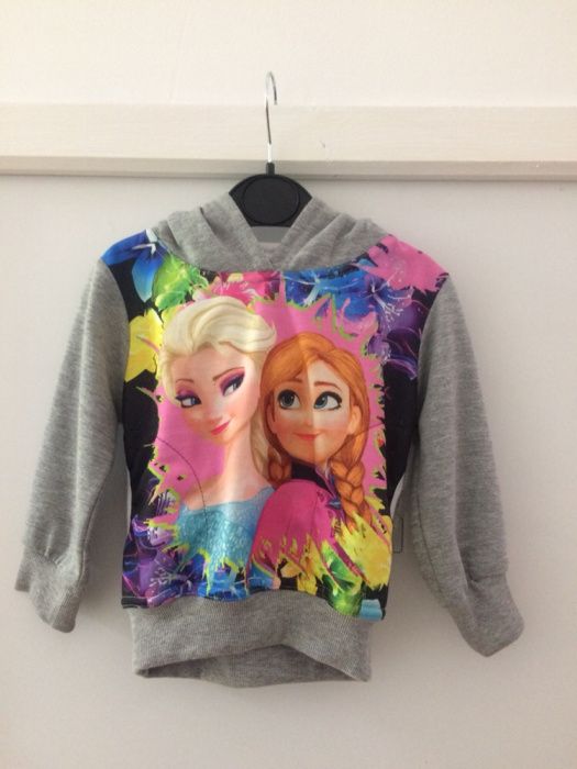 Camisola de Menina Frozen e Elsa Nova ULTIMA UNIDADE