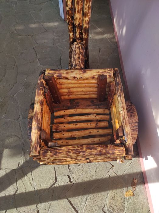 Декоративный цветочник - велосипед для дома или дачи.