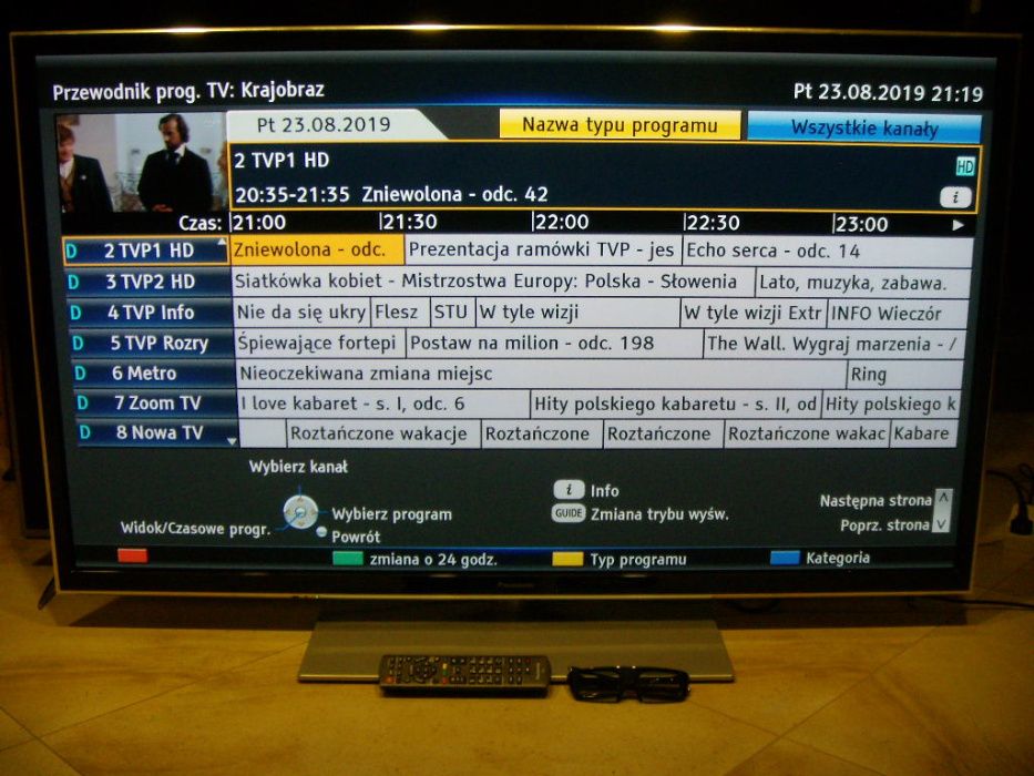 Telewizor plazmowy Panasonic TX-P55ST60 stan bdb, gwarancja...