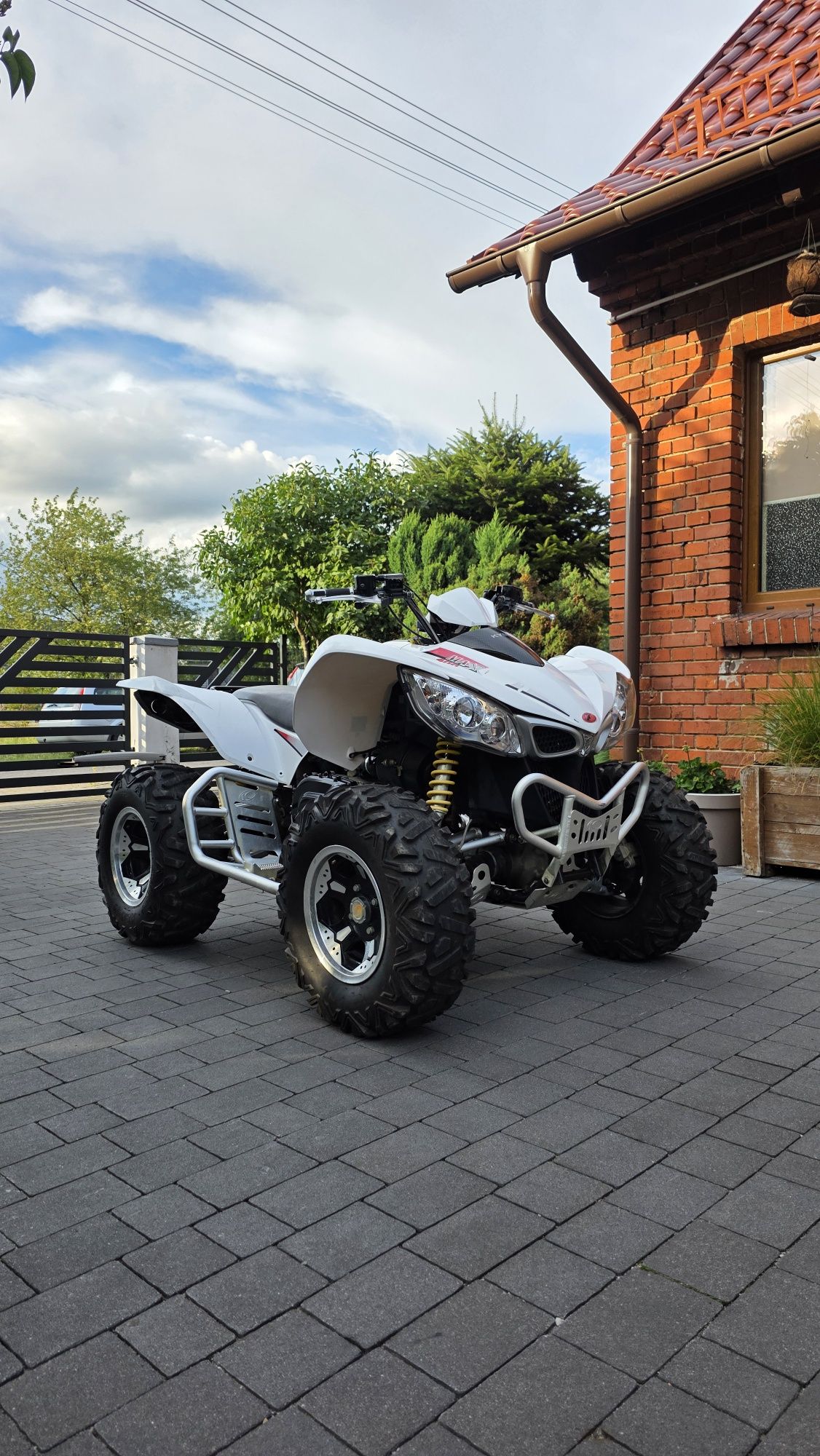 Quad ATV Kymco Maxxer 400, Super stan, Nowy Akumulator