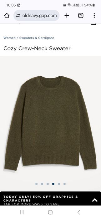 Светр Old navy, p. XL