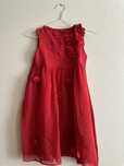 Vestido vermelho menina da zara