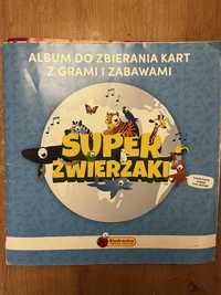 Album z kartami Super Zwierzaki Biedronka