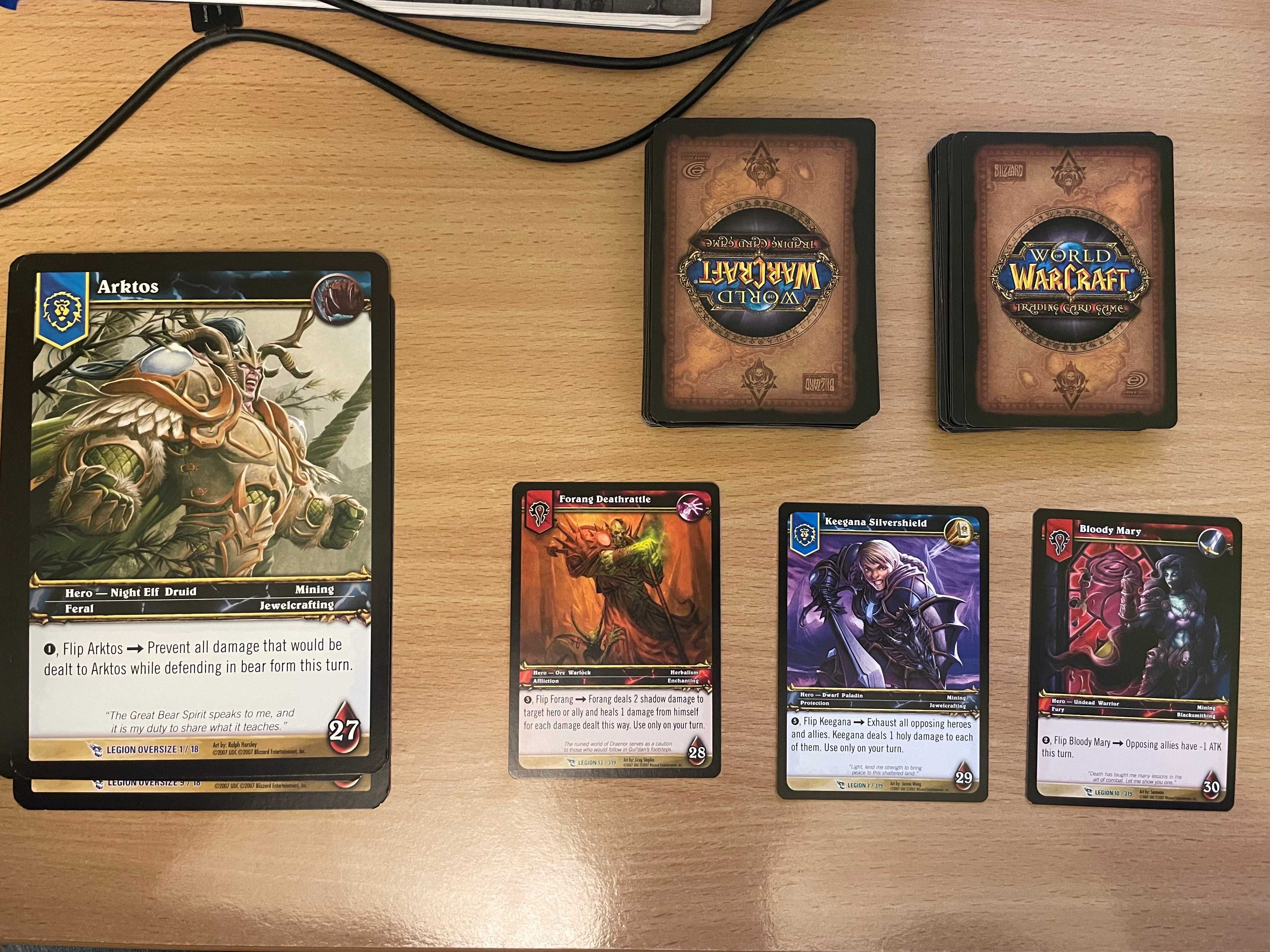 World of Warcraft TCG March of the Legion Starter