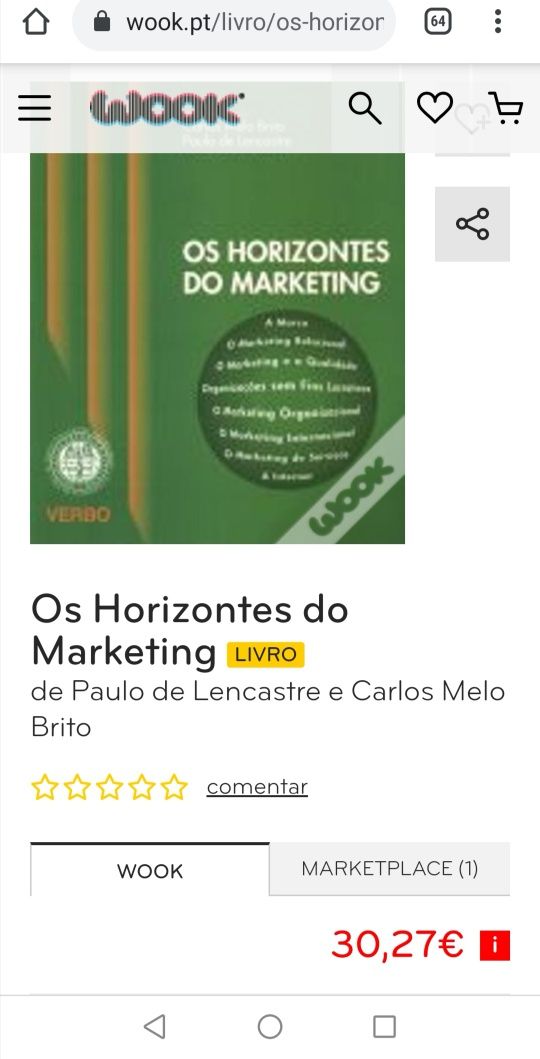 Os Horizontes do Marketing