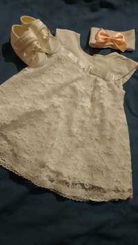 Белоснежное платье ,набор для крещения