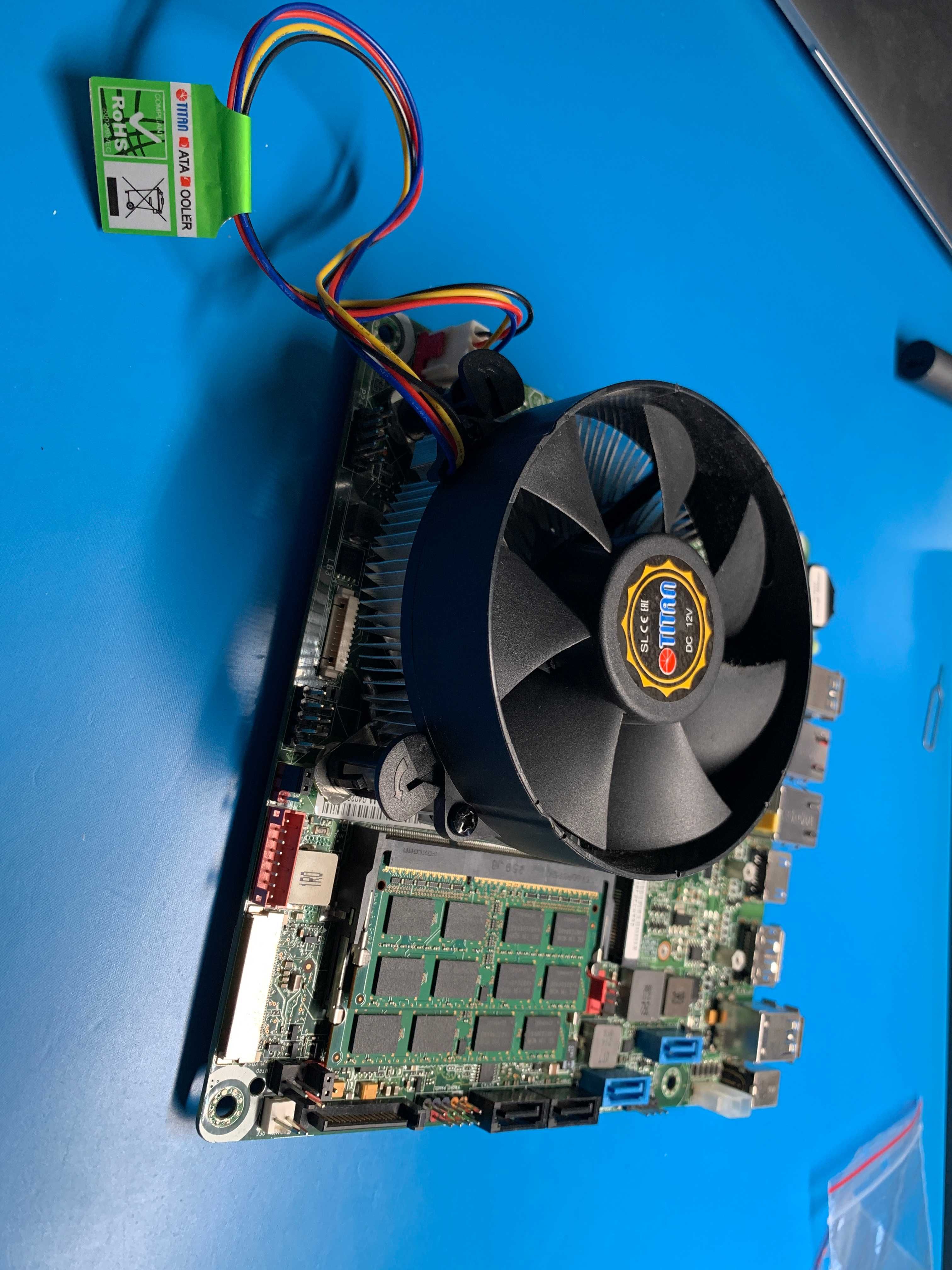 Intel DQ77KB i5 3340S 8GB wentylator ITX NAS serwer
