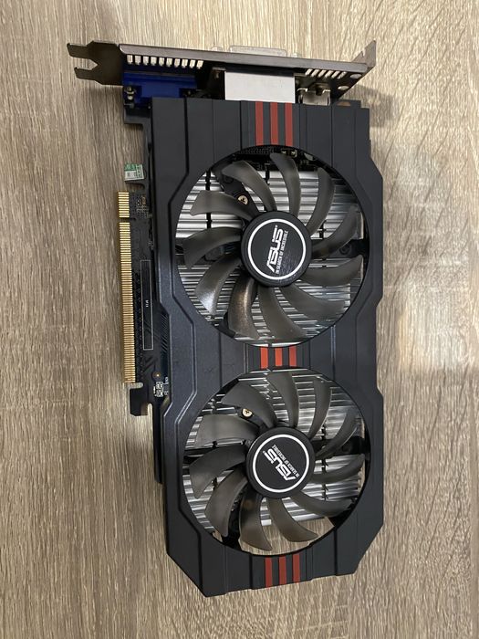 Видеокарта ASUS GTX 750 TI 2GB для ПК компьютера