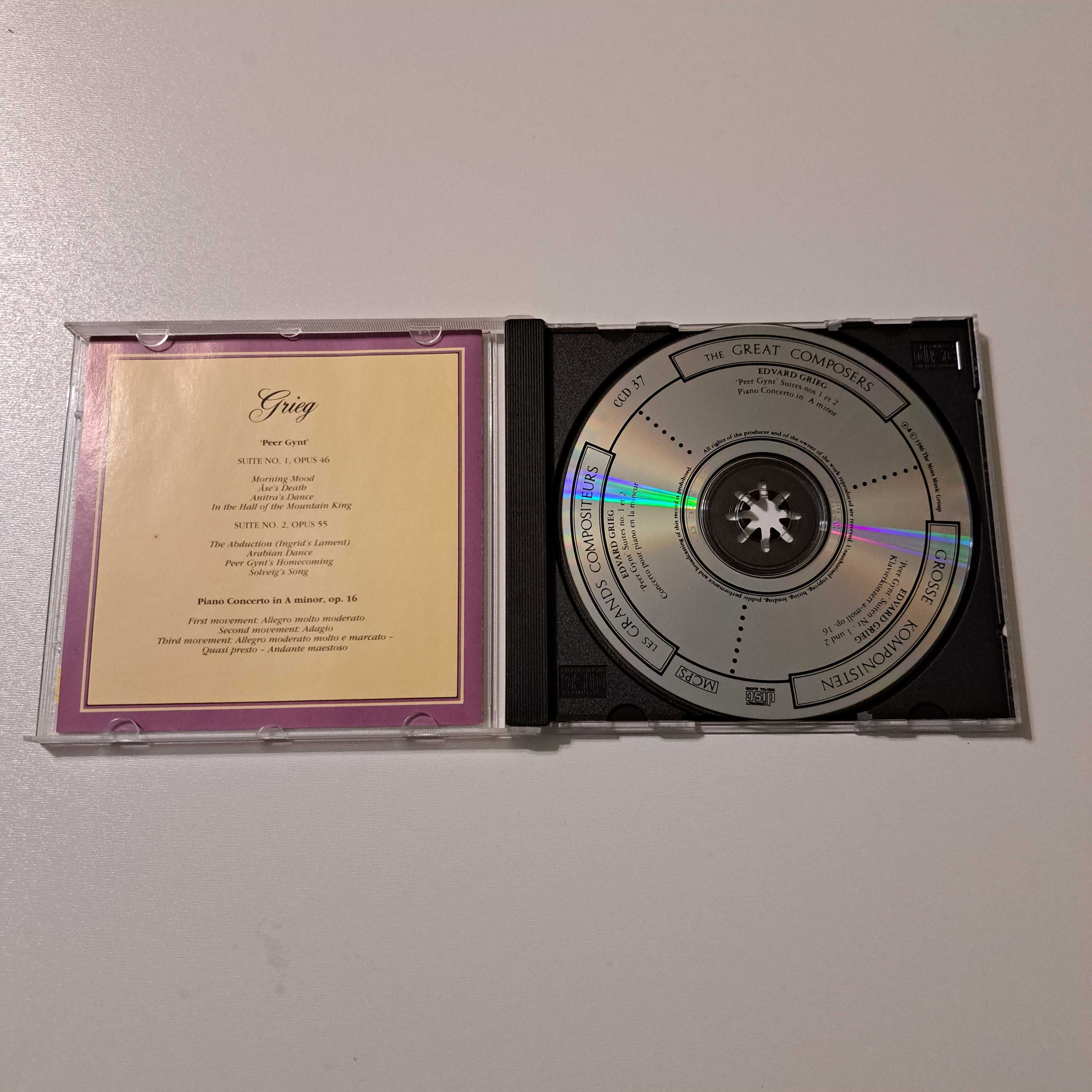 Płyta CD  Edvard Grieg - The Great Composers  nr757