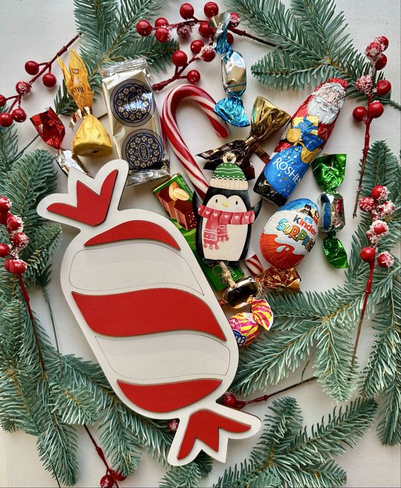 Подарунковий набір «Цукерочка» на день св. Миколая, Різдво і Новий рік