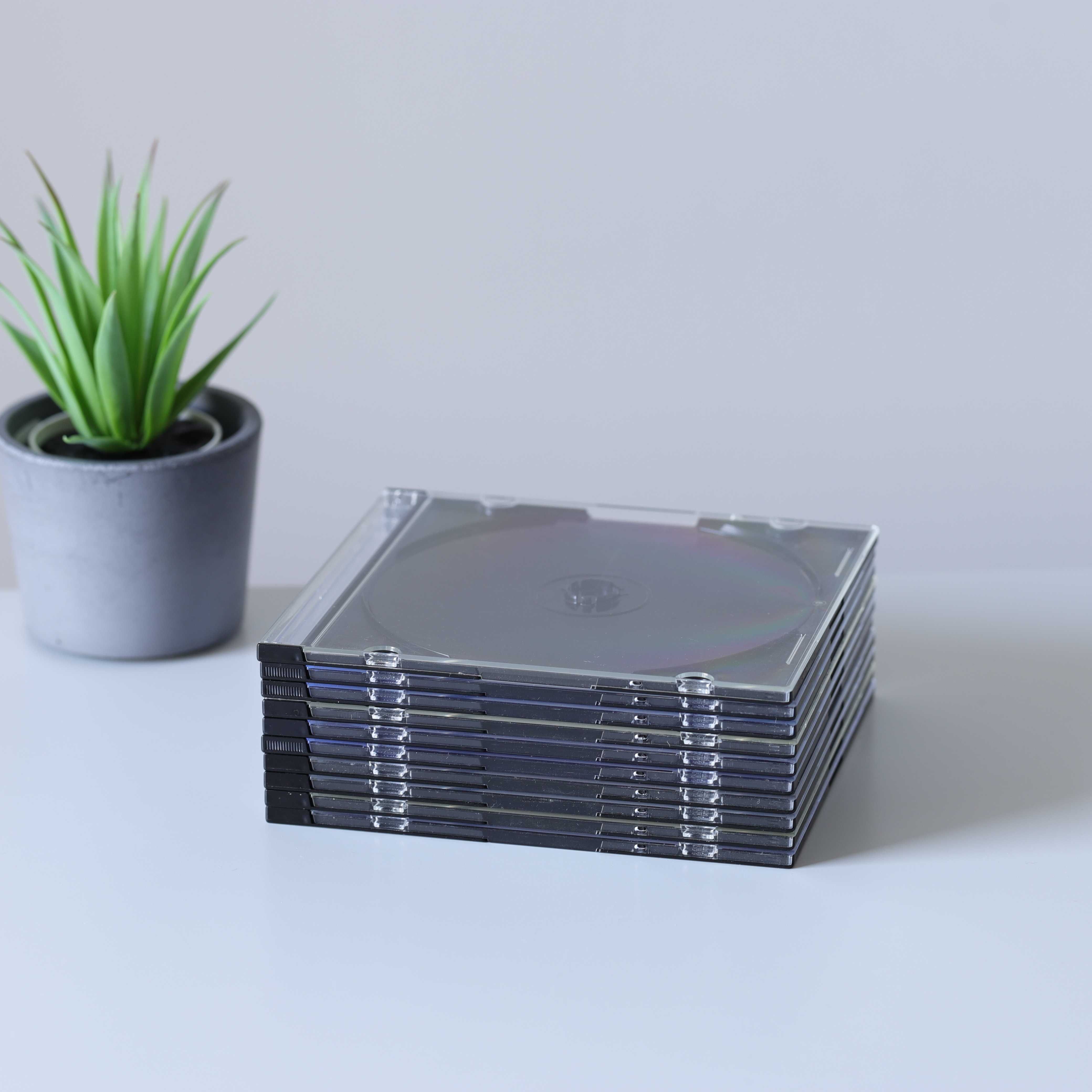 10 Caixas para CD/DVD - Slim 5,2mm