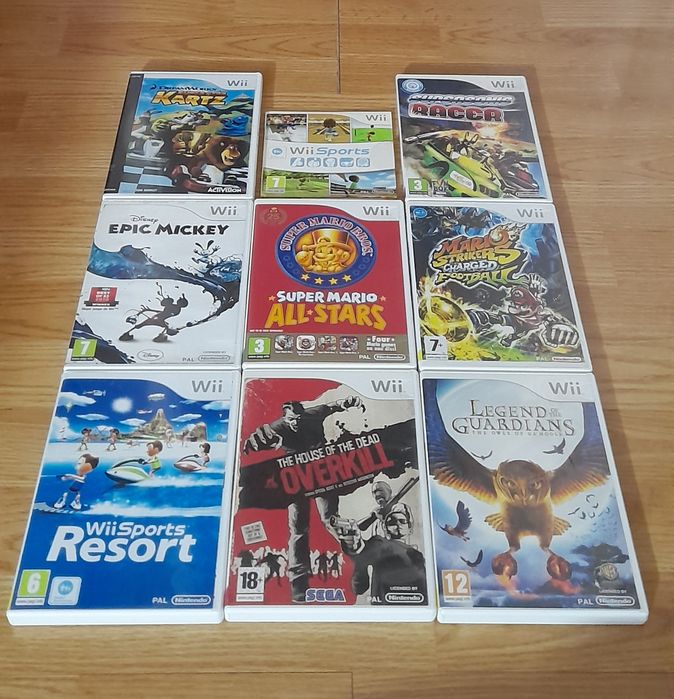 Jogos Originais Nintendo Wii/Wii U a partir de 5€ (PROMOÇÃO)