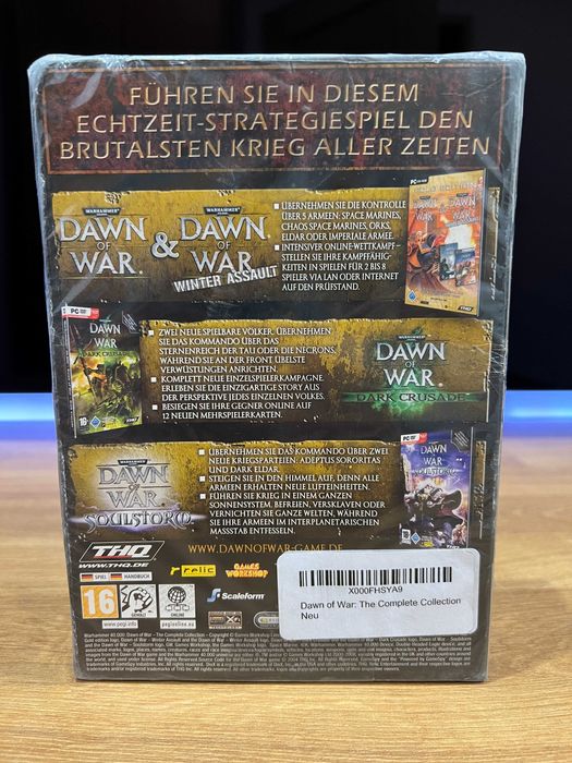 Dawn Of War The Complete Collection (PC DE 2008) MINI BIG BOX NOWA