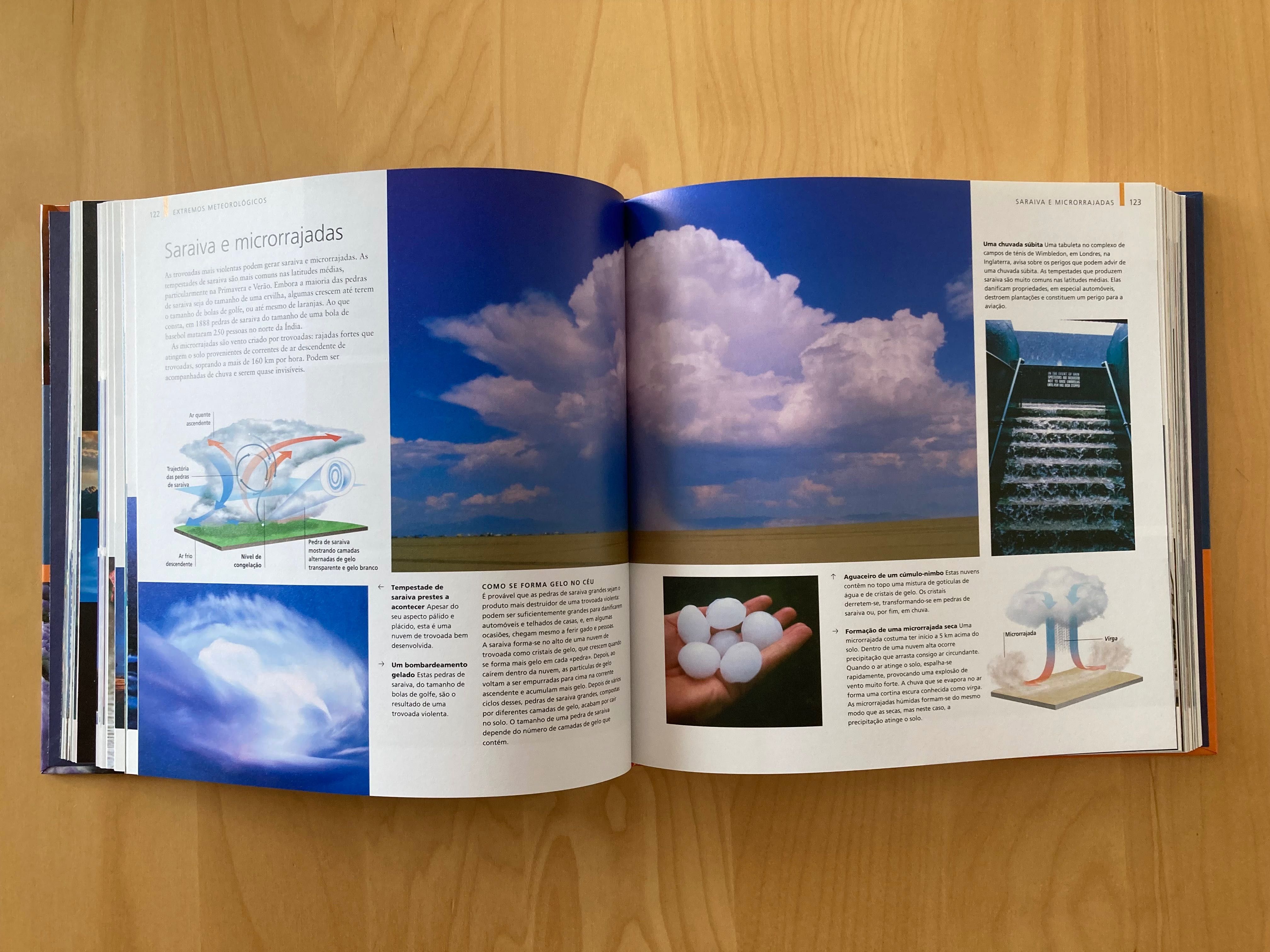 Enciclopédia visual, 6 volumes capa dura, excelente para crianças