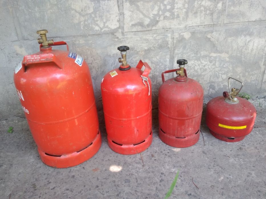 Баллоны газовые-метан-пропан (лёгкие)