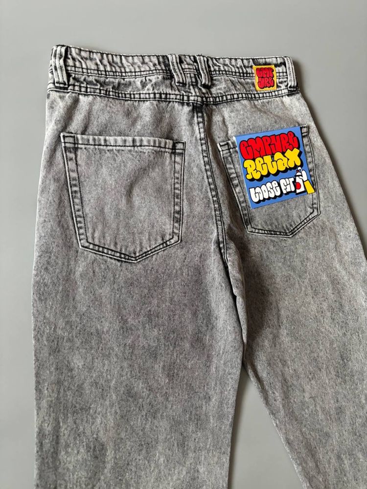 Штани Empyre Loose Sk8 Jean Scramble Gray Polar 93