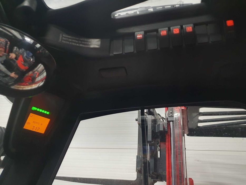 Wózek widłowy Linde E16C 2016r Kabina Duplex wolny skok E14 E18 E20