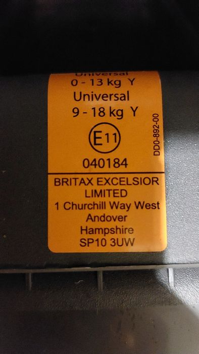 Автокрісло Britax Römer First Class Plus (Storm Grey)