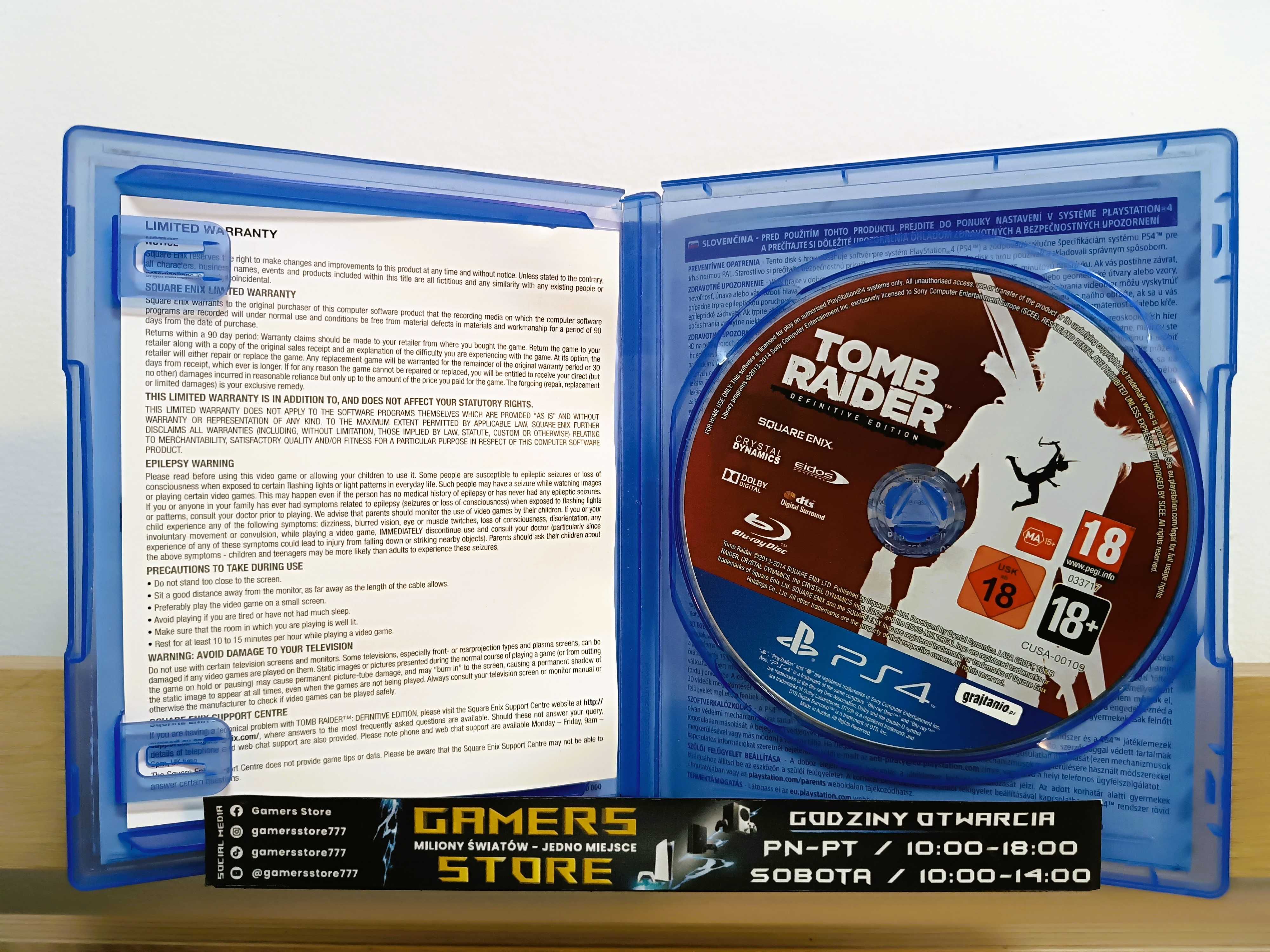 Tomb Raider Definitive Edition - PlayStation 4 - GAMERS STORE