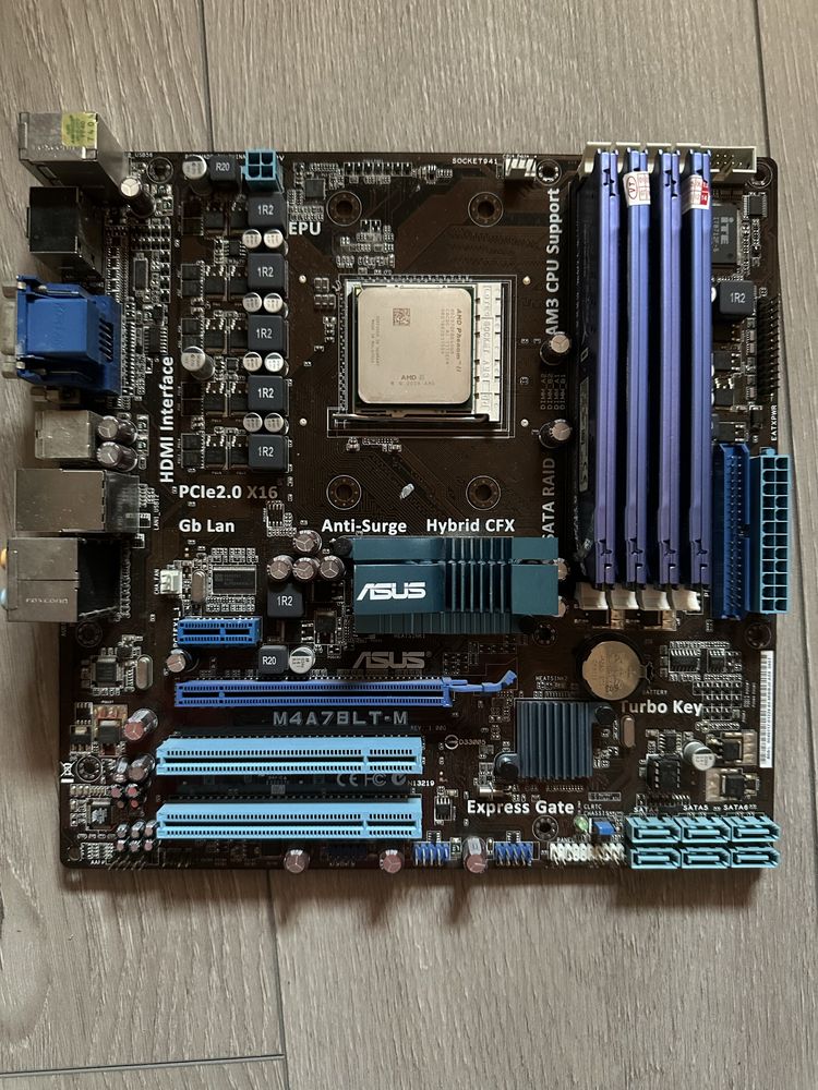 Материнская плата Asus M4A78L (sAM3+, AMD 760G, PCI-Ex16)