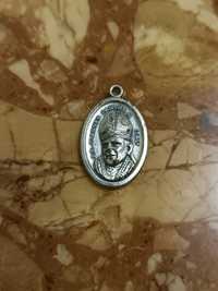 Кулон подвеска серебро из Ватикана Павел 2