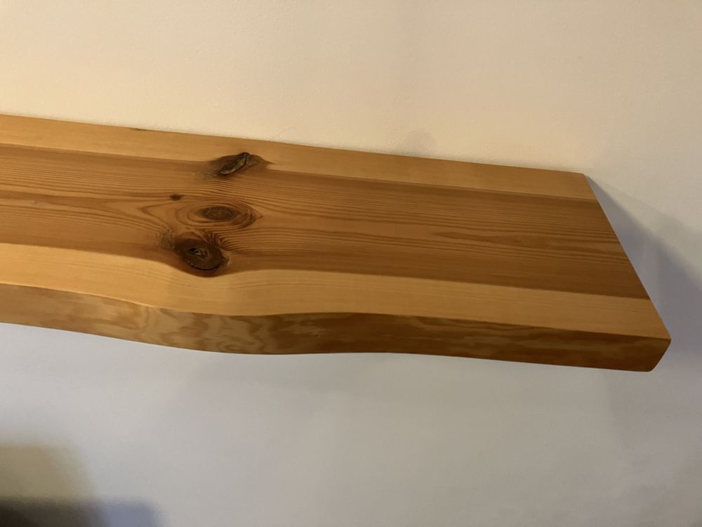 Duża półka loftowa 200x27x5.Drewno naturalne