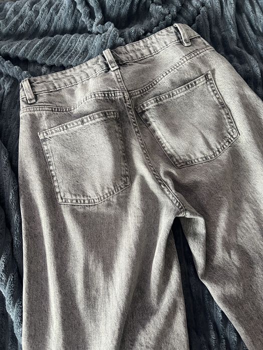 Джинси сірі, кльош, широкі