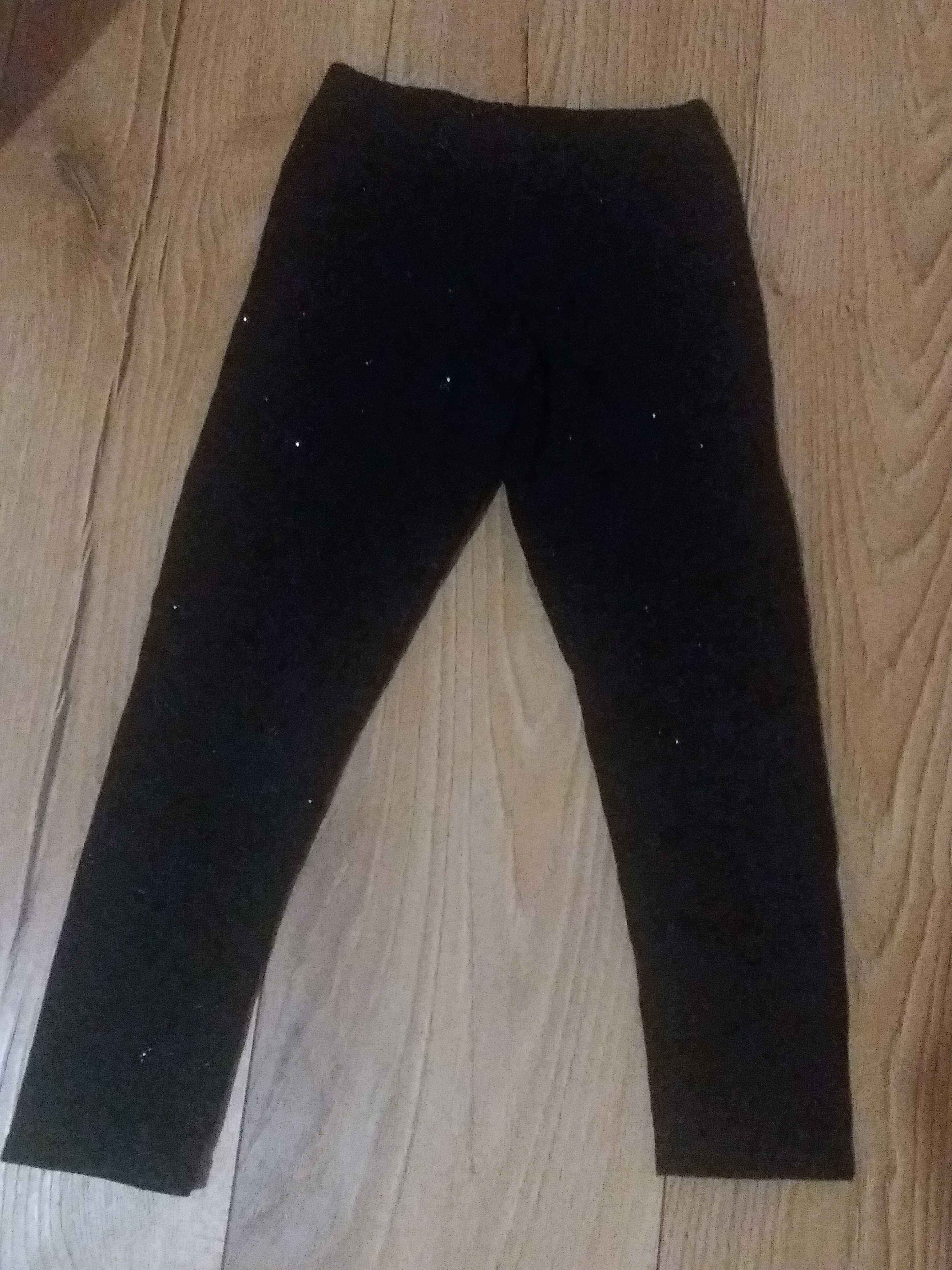 Spodnie Calzedonia mieniące się gwiazdki r. 104