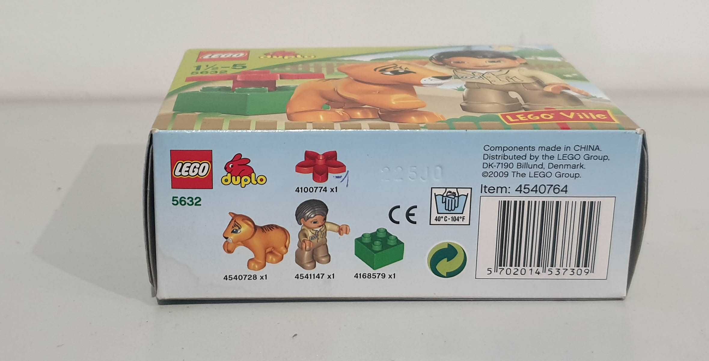 Lego DUPLO 5632 małe zoo - pudełko
