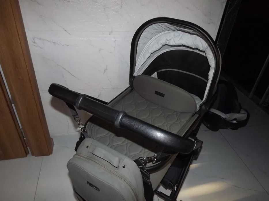 Venicci Tinum Edge Moss 3w1 j.Nowy Fotelik Cybex cloud z /Cybex M