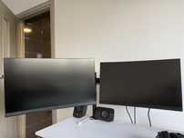 2x Monitor MSI Optix MAG241C + MAG271C z uchwytem – Full HD, 144Hz