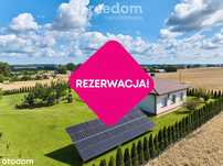 Parterowy dom, pompa ciepła, solary-do wejścia.
