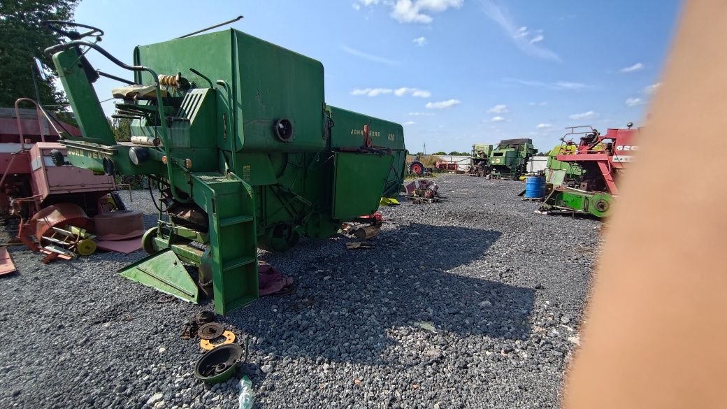 Części do kombajnów zbożowych Massey Ferguson John Deere case  Claas