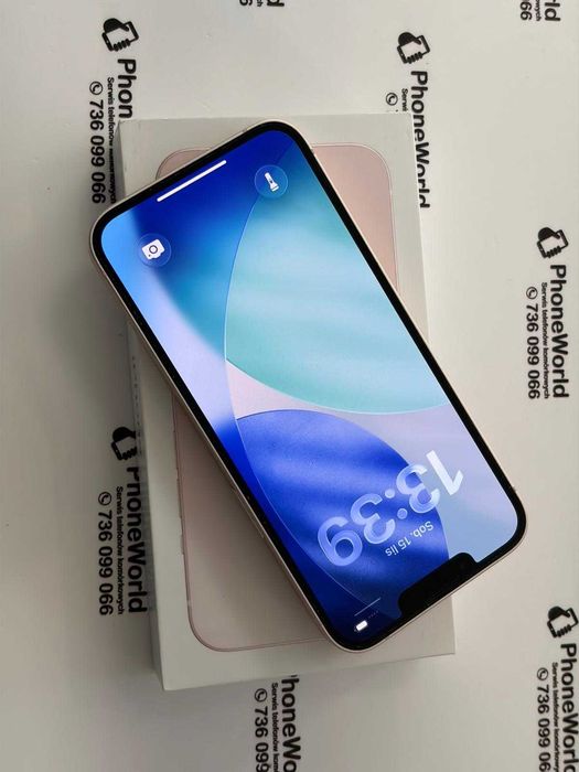 Zadbany iPhone 13 128GB 87% Różowy Gwarancja PhoneWorld