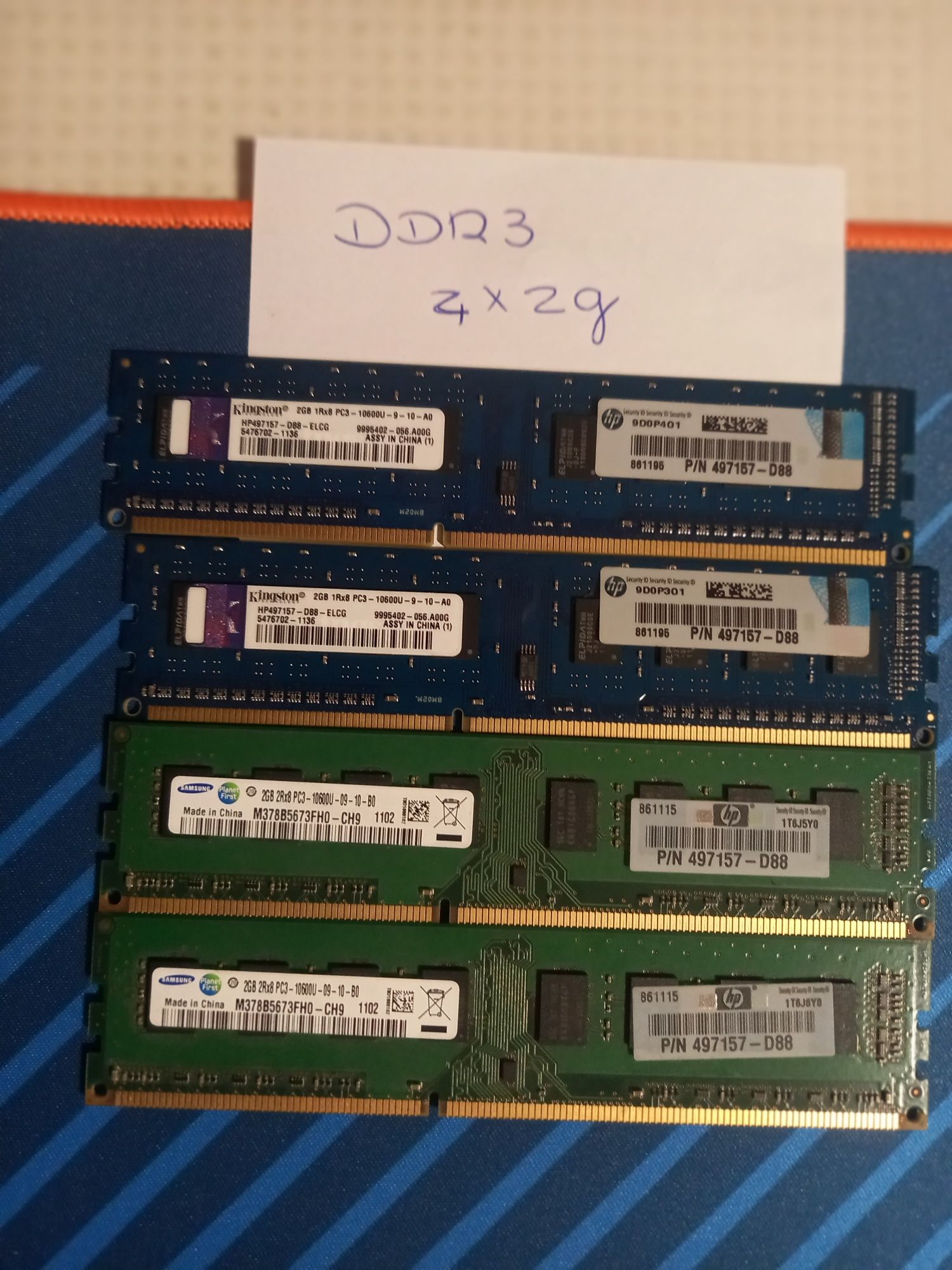 Memorias DDR3 e DDR2 funcionais