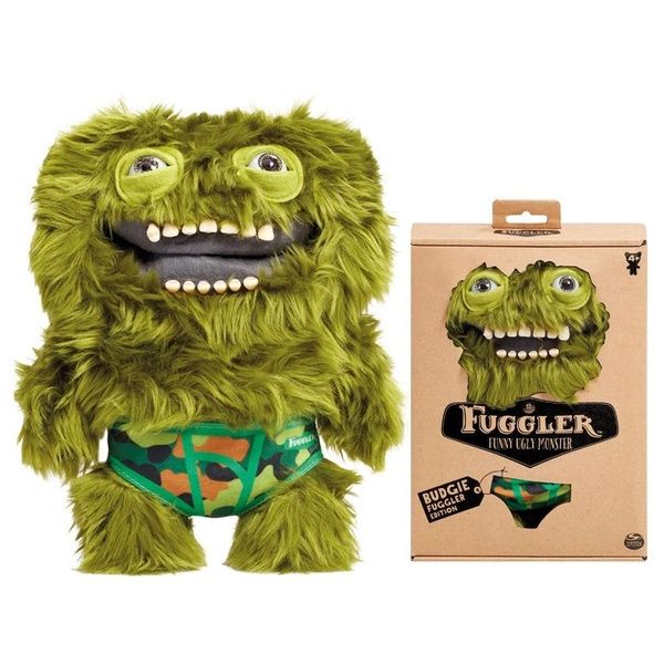 Мягкая игрушка Фуглер в трусах Зеленый Fuggler Funny Ugly Monster
