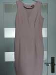 Elegancka pudrowa sukienka Mohito roz. 38