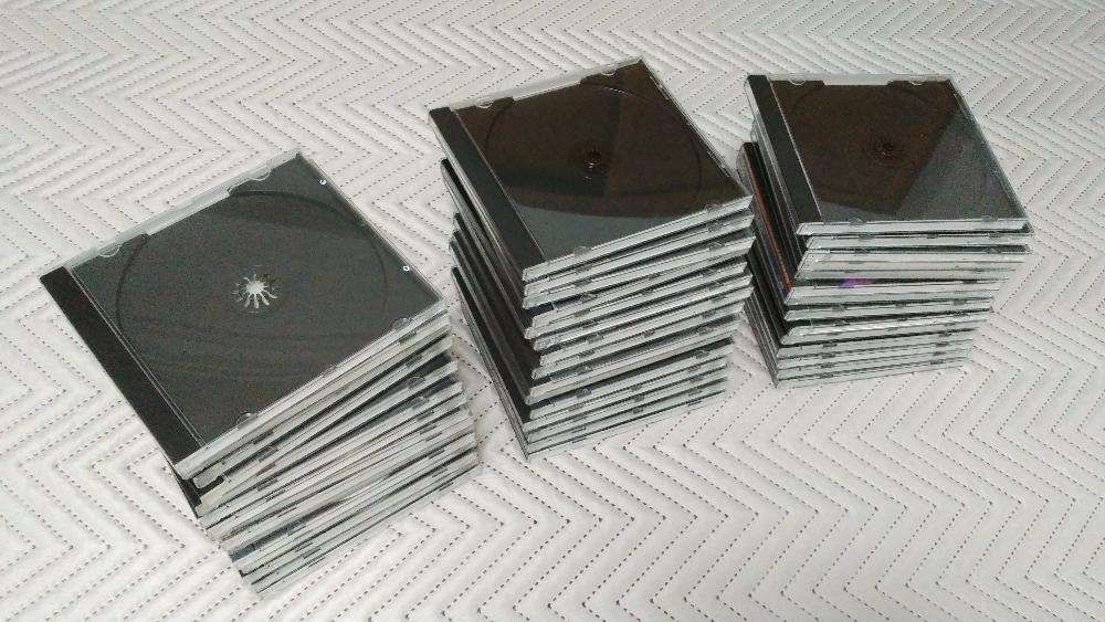 80 Caixas Singulares ou 16 Bobines para CD's ou DVD's