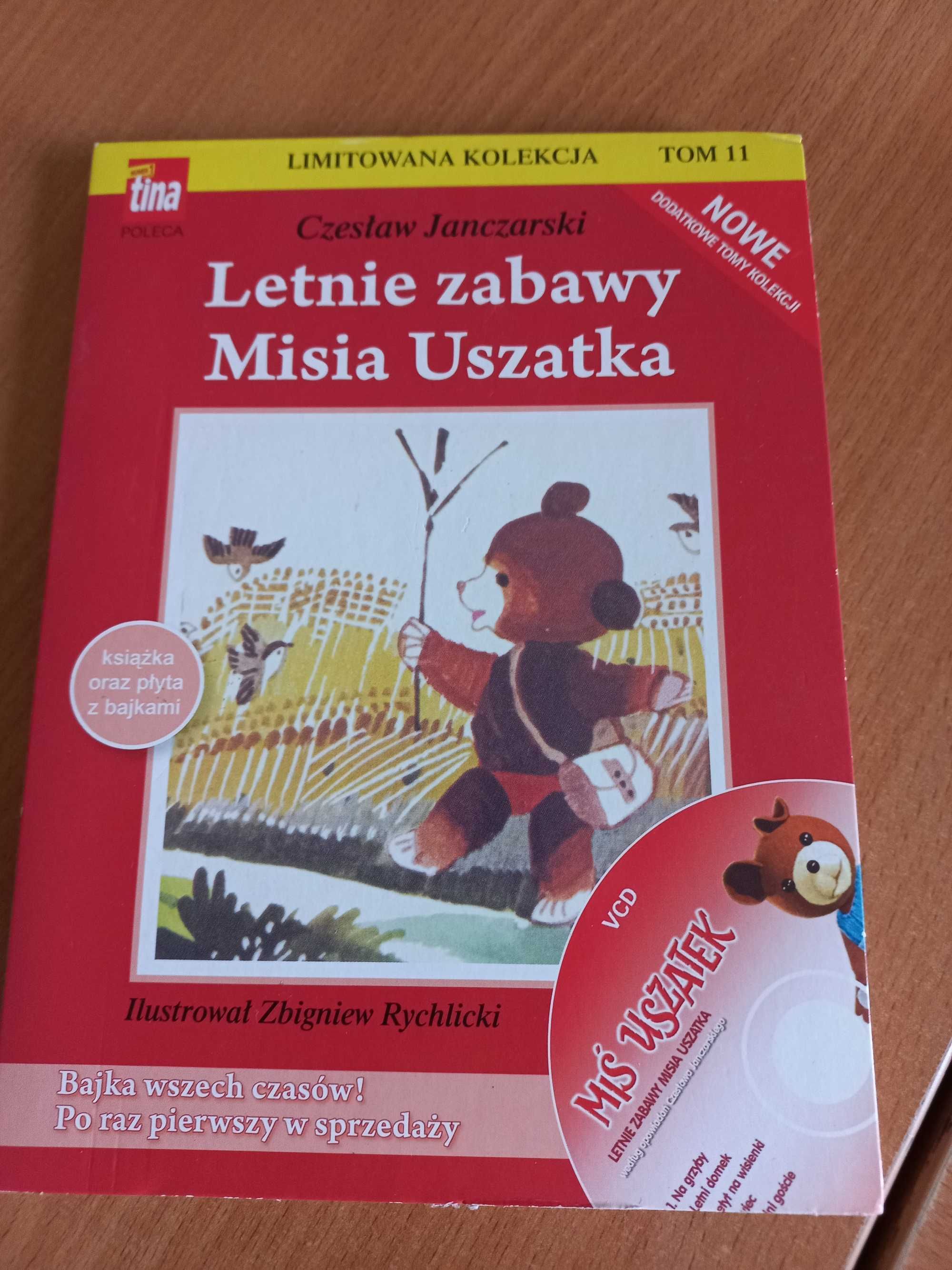 Płyta CD 6 bajek o Misiu Uszatku z ksìążeczką