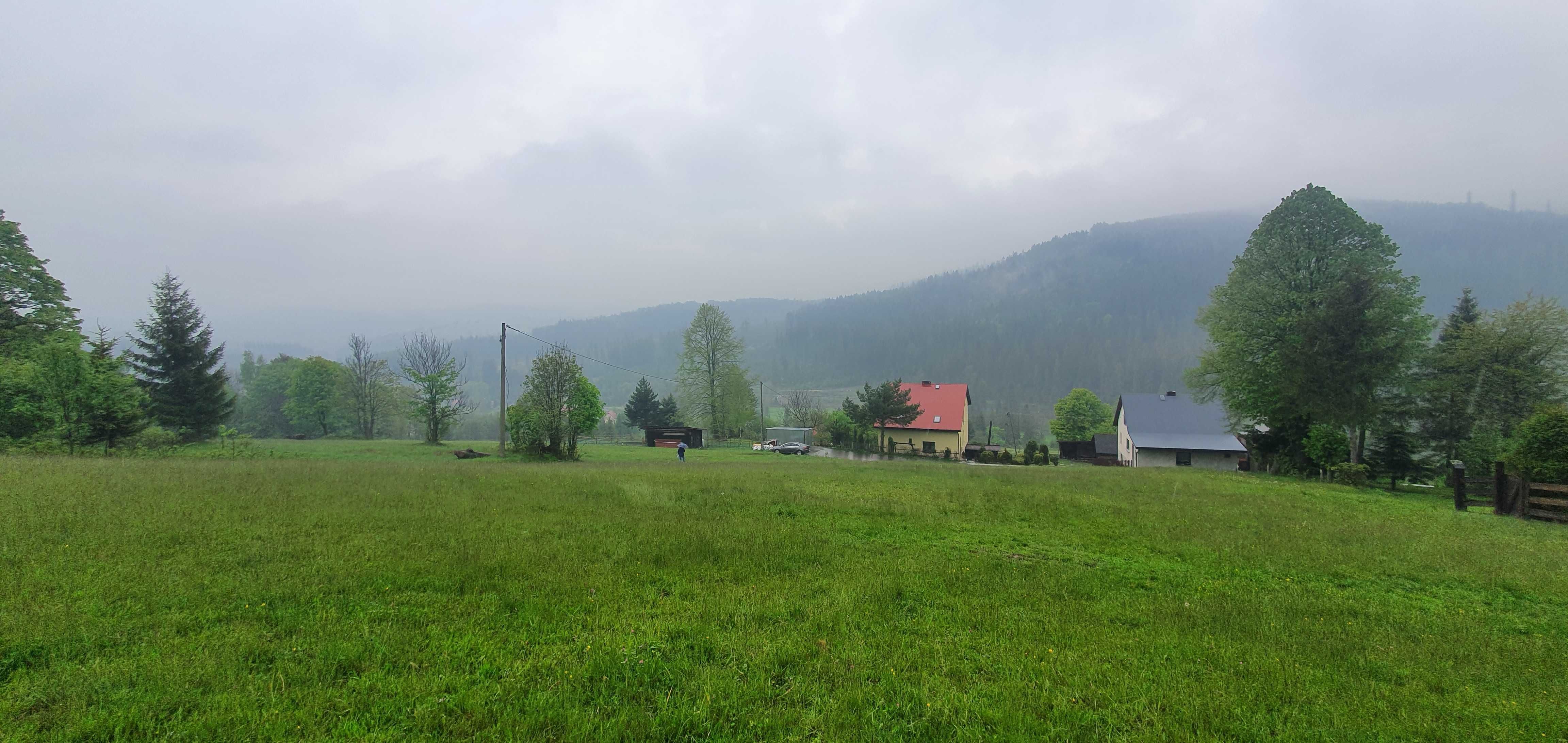 Działka rolno-budowlana, Sól Kiczora, rezerwat Butorza