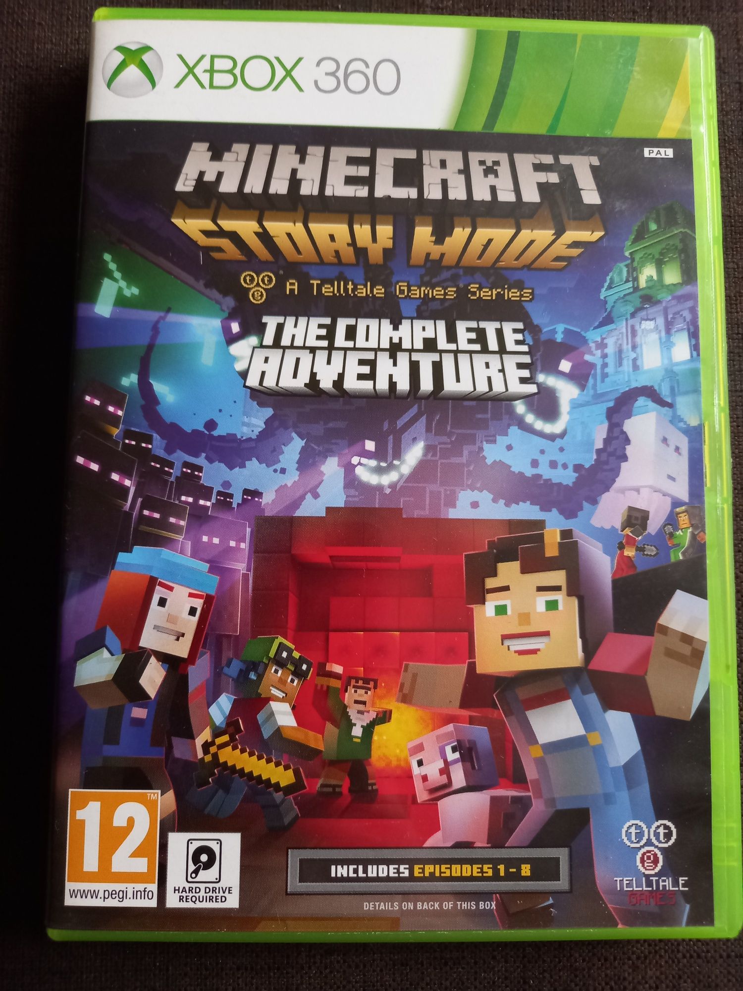 Gra Minecraft Story Mode The Complete Adventure na xbox 360
