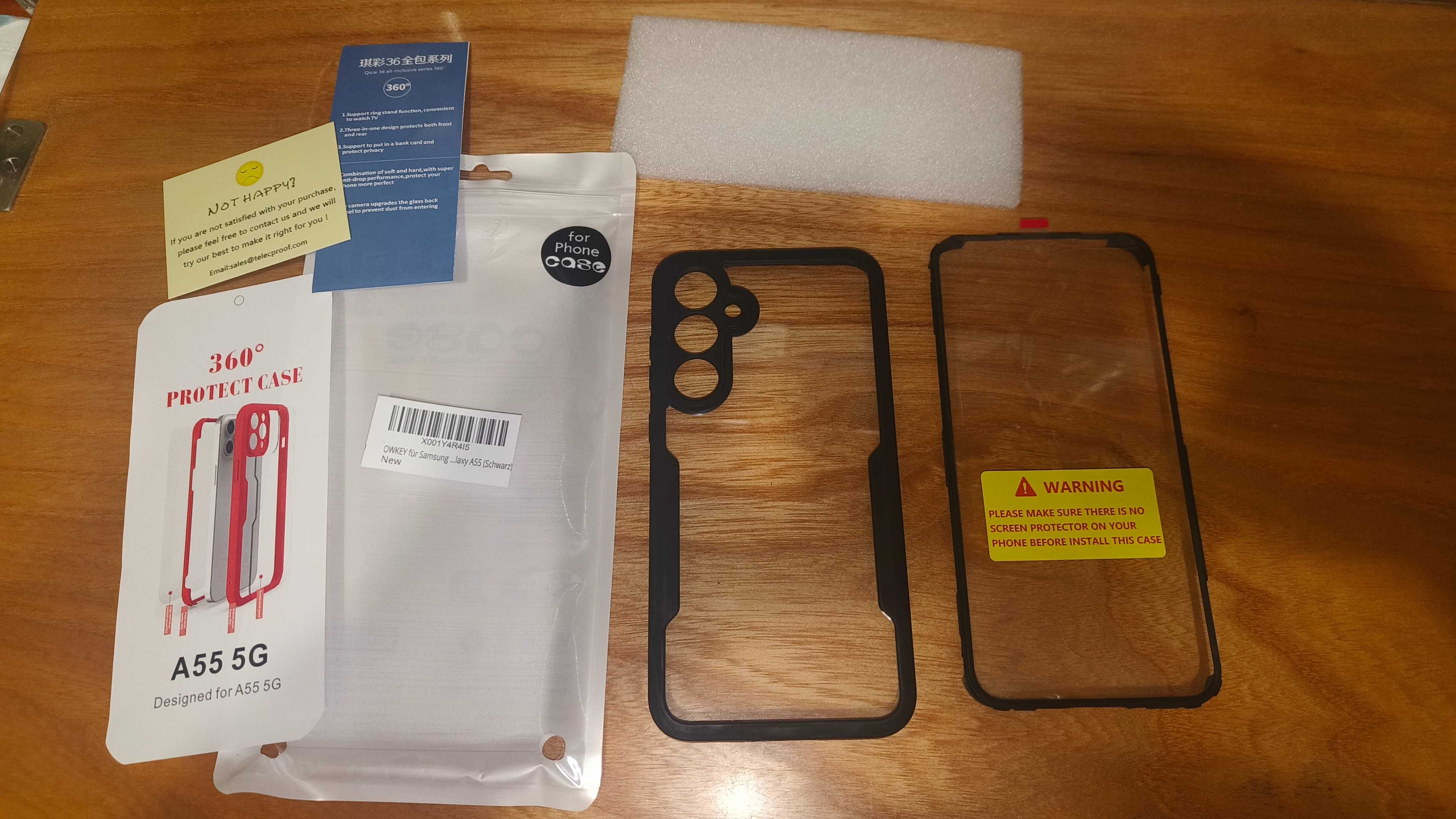 Etui 360 do Samsung A55 jak nowe