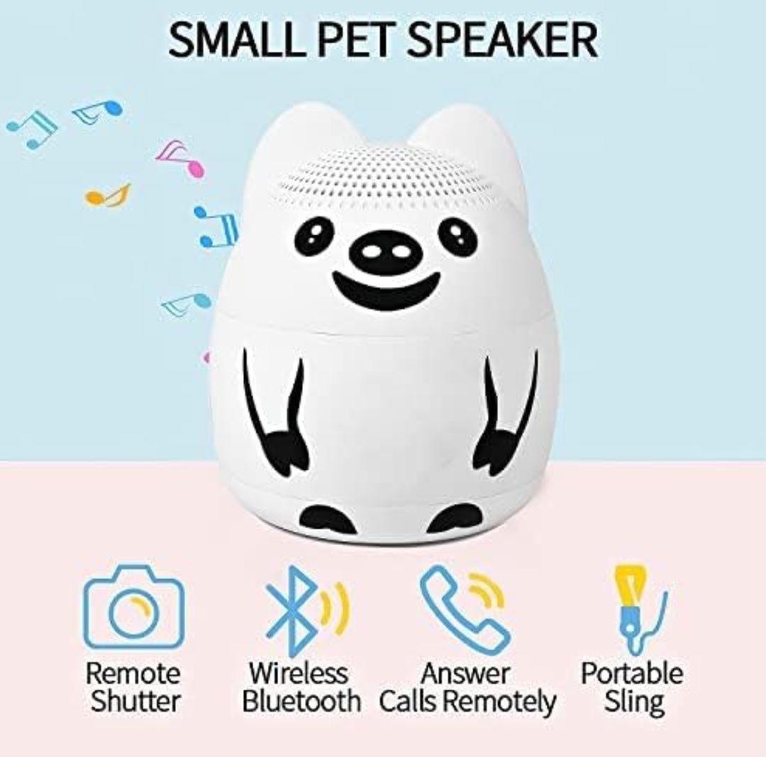 Momoho Uroczy Głośnik Bluetooth z Zdalnym Migawką, Głośnik Bluetooth