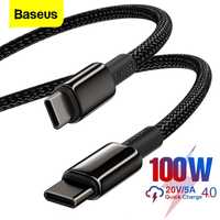 Cabo Baseus 100W USB C 2M