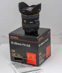 Objetiva Grande Angular 10-20mm para Canon