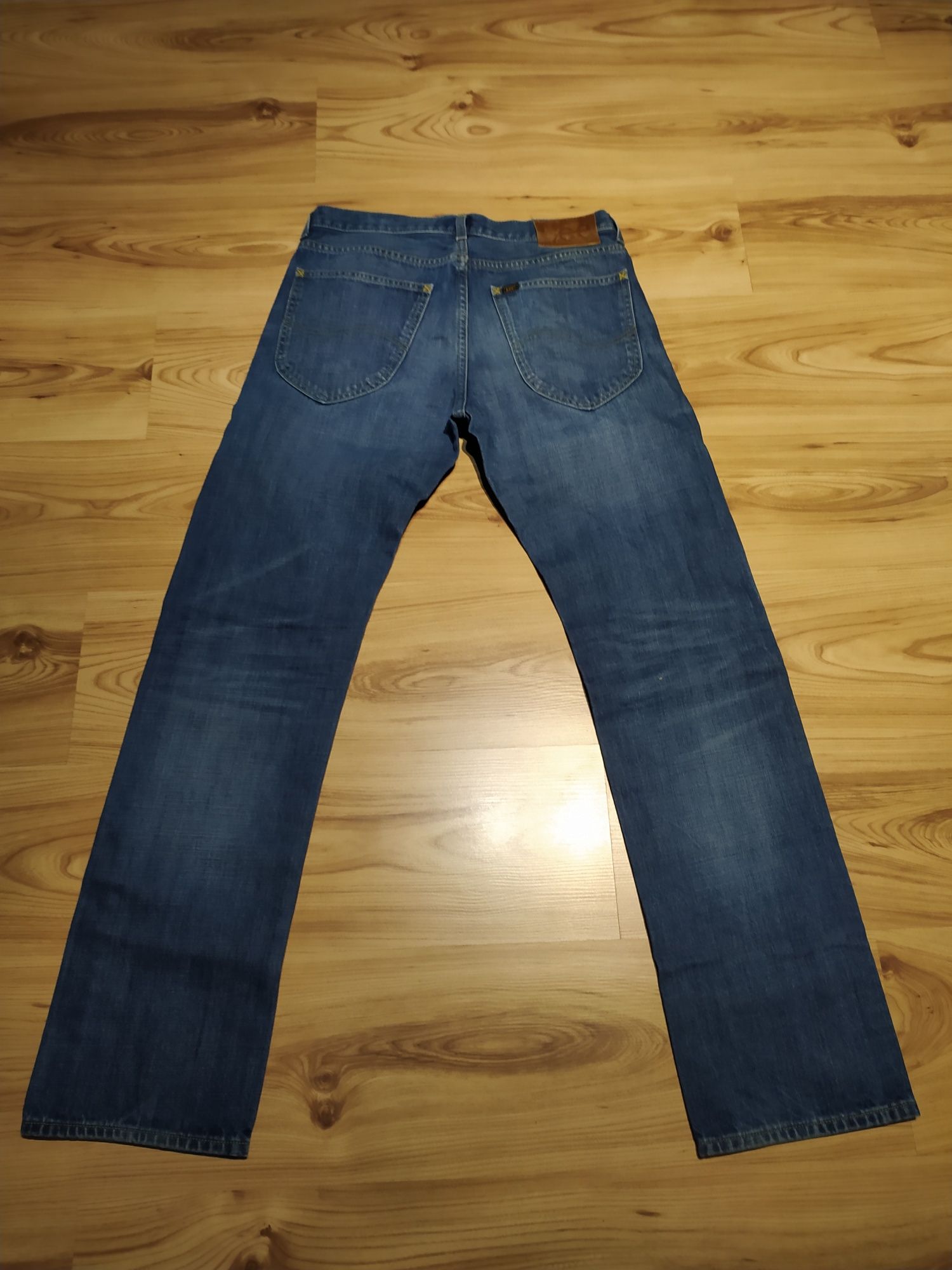 Niebieskie Spodnie Jeansowe Dżinsowe Lee Blake