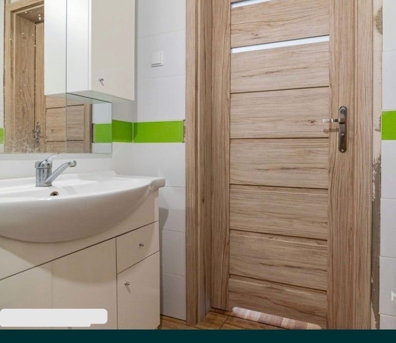 3 pary drzwi przylgowe Falko Catania z przeszkleniem